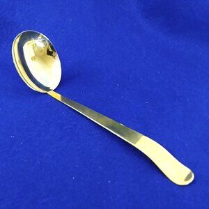 Serving Ladle Spoon 24K Gold Electro Plated SSS Inc. Collectible Kitchen Decor